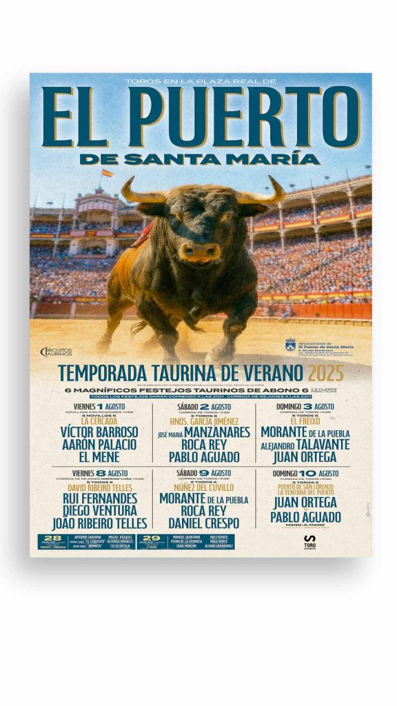 Carteles toros El Puerto de Santa María (Cádiz)