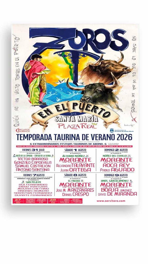 Cartel toros El Puerto 2026
